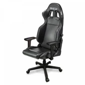 SPARCO İCON DERİ OFİS KOLTUĞU SİYAH - 1