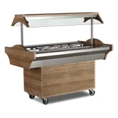 Empero EMP.SBS.05 Sıcak Benmari 5x1/1 GN Kapasiteli, Elektrikli - 1