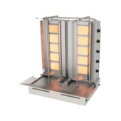 Atalay ADG-5+5-A Döner Makineleri Gazlı Alttan Motorlu Hareketli Yanyana - 5x2 Radyanlı - 1