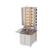 Atalay ADG-12-D-S Döner Makineleri Duvara Monte Gazlı Hareketli Alt Arabalı Sabit - 6x2 Radyanlı - 1