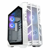 Cooler Master HAF 700 USB 3.2 ARGB eATX Full Tower Beyaz Kasa thumbnail 1