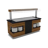 Empero SML.P.SSU.04 Sümela Paslanmaz Soğuk Servis Ünitesi Nefeslikli 1600*900*900/1550 - 1