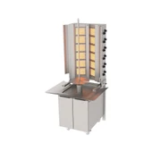 Atalay ADG-12-D Döner Makineleri Duvara Monte Gazlı Hareketli Alt Arabalı Alttan Motorlu - 6x2 Radyanlı - 220 V - 1