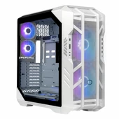 Cooler Master HAF 700 USB 3.2 ARGB eATX Full Tower Beyaz Kasa thumbnail 3