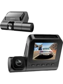 Azdome V600 Çift Kameralı Araç Içi Kamera 2.4” IPS Ekran, Su Geçirmez Arka Kamera, Geniş Açı, Gece Görüşü, G-Sensör thumbnail 1