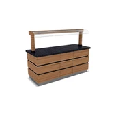 Empero KPD.NTR-N.06 Kapadokya Nötr Servis Ünitesi Nefeslikli 200x90x90/150 cm - 1