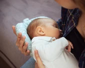 Babyjem Emzirme Yastığı Mint Çiçek - 2