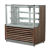 Empero EMP.DT.200.S Neptün Dik Tip Pasta Teşhir Vitrini (soğutmalı) 2000x750x1250 Acık Eskıtme - 1
