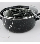 Cam Kapaklı Patates Kızartma Ternceresi Fritöz thumbnail 3