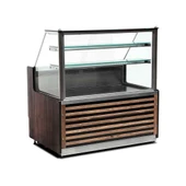 Empero EMP.VT.D.160.S Plüton Düz Cam Et ve Meze Teşhir Vitrini 160x87x135 cm - 1