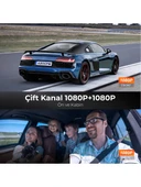 Azdome V600 Çift Kameralı Araç Içi Kamera 2.4” IPS Ekran, Su Geçirmez Arka Kamera, Geniş Açı, Gece Görüşü, G-Sensör thumbnail 8