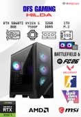 DFS GAMING HILDA RYZEN 5 7500F-B650M-RTX 5060 TI 8GB -32GB DDR5 RAM-1TB M.2 SSD-OYUNCU BİLGİSAYARI thumbnail 1