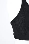 Siyah Dantel Detaylı Toparlayıcı Sütyen thumbnail 2