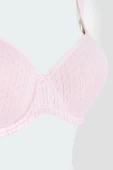 Pembe Soft Cotton Kaplı Desteksiz Sütyen thumbnail 2
