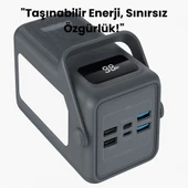 50.000 mAh Taşınabilir Powerbank  22.5W Hızlı Şarj, Çoklu USB & Type-C Çıkışlı, LED Işıklı, Dijital Ekranlı - 4