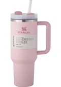 Stanley Quencher H2.O FlowState 40OZ Tumbler Pipetli Termos 1.18L AÇIK PEMBE - 1