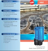 Alarko KBZ 47,5 - 10 Hp - 380V Endüstriyel Tip Drenaj Dalgıç Pompa (4") - 2