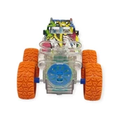 Sürtmeli Işıklı Off-Road Aracı  - 7310 - Turuncu thumbnail 3