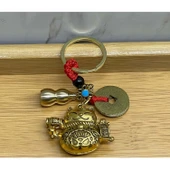 Metal Şans Ve Bereket Kedisi Anahtarlık thumbnail 1