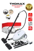 THOMAX Çok Fonksiyonlu Buharlı Temizleyici Buharlı Temizlik 2000 Watt 1.9lt thumbnail 2