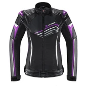 SCOYCO JK153W PURPLE 4 MEVSİM KADIN DERİ MONT - 2