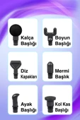 THOMAX Masaj Tabancası 6 Başlıklı Profesyonel Masaj Aleti thumbnail 3