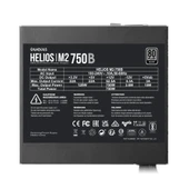 GAMDIAS HELIOS M2-750B, 750W, 80+ Silver, Aktif PFC, GAMING, ATX, Power Supply PSU - 4