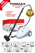 THOMAX Çok Fonksiyonlu Buharlı Temizleyici Buharlı Temizlik 2000 Watt 1.9lt thumbnail 1