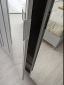 Yakamoz 6 Kapaklı Aynalı Elbise Dolabı Gardrop 253x64x213 - 4