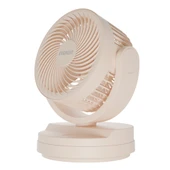 EVEREST EFN-509, KREM, 3 Kademeli Hiz, 17,5cm 3 Kanat Pervane ve Çerçeve, Masaüstü, USB Vantilatör - 3