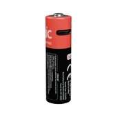 ASONIC PL1400, AA, Sarjli Pil, 1.5Volt, 1400mAh/2600mwh, Type-C ile Kolay Sarj,  2 li Paket USB To Type-C Kablo Hediye - 1
