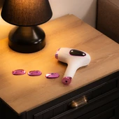 UMIE IPL98 Beyaz, 1Milyon Atim, Buzlu Quartz Tüp, 3 Baslik, 9 Hiz Kademeli, IL Lazer Epilasyon Cihazi. thumbnail 3