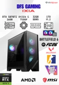DFS GAMING IXIA RYZEN 5 7500F-B650M-RTX 5070 TI 16GB -32GB DDR5 RAM-1TB M.2 SSD-OYUNCU BİLGİSAYARI - 1