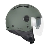 CGM 116A AIR Açık Kask YEŞİL Uzun Vizör+Güneş Vizörlü -XL - 2