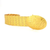 Altın Kaplama Kemer Cam Kırığı Tokalı Model-KMR-114 thumbnail 1