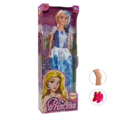 Prenses Bebek 30 cm - 66774 - 6 - Mavi thumbnail 2