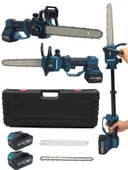 Germany Style Kömürsüz Motor Otomatik Yağlama Kendinden Teleskopik Şarjlı Dal Budama Testeresi Makinesi - 2