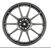 EMR-S1042-168 8.0x18" -5x100 ET45 67.1 Matt Gun Metal Jant (4 Adet) - 2