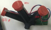 3 Led Li Filament Genişliği Sensörü, Tsl1401Cl Ve Arduino Pro Mikro Plastik Aparat - 5