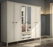 Hunerika Elira Premium 6 kapılı Gardırop-Minifiks bağlantılı - aytaşı/legnano - 1