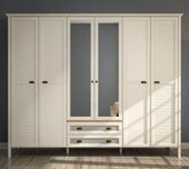 Hunerika Elira Premium 6 kapılı Gardırop-Minifiks bağlantılı - aytaşı/legnano - 2