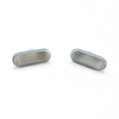 FORD FOCUS 04-08 FİESTA 02 SONRASI BEYAZ ÇAMURLUK SİNYALİ YAN SİNYAL - 1