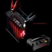 Lokithor JTC4250 12V/220V 4250Amp LiFePO4 Akıllı Akü Test + Akü Takviye + Akü Şarj Cihazı thumbnail 6