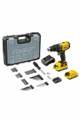 Fatmax Scd700D2Ka  18V 2Ah V20 Çift Akü Darbesiz Matkap + 100 Parça Aksesuar Seti - 3