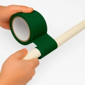 Yeşil Tamir Bandı 100 mm x 10 mt Çok Amaçlı Güçlü Yapışkanlı Suya Dayanıklı Onarım Yalıtım Bandı thumbnail 4