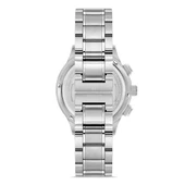 Hislon DT158S-11SS Safir Camlı Çelik Kordon Çelik Kasa 10 ATM Suya Dayanıklı Metalik Renk Erkek Kol Saati - 3