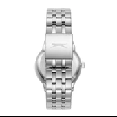 Slazenger SL.09.2560.2.03 Çelik Kordon Çelik Kasa 10 ATM Suya Dayanıklı Metalik Renk Erkek Kol Saati - 4