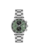 Hislon MS200S-15SS Çelik Kordon Çelik Kasa 5 ATM Suya Dayanıklı Metalik Renk Erkek Kol Saati - 1