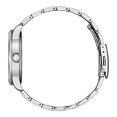 Citizen BM8550-81A Eko-Drive Çelik Kordon Çelik Kasa 10 ATM Suya Dayanıklı Metalik Renk Erkek Kol Saati - 2