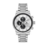 Momentus SC248S-02SS Tüm Fonksiyonlar Aktif Çelik Kordon Çelik Kasa 10 ATM Suya Dayanıklı Metalik Renk Erkek Kol Saati - 1